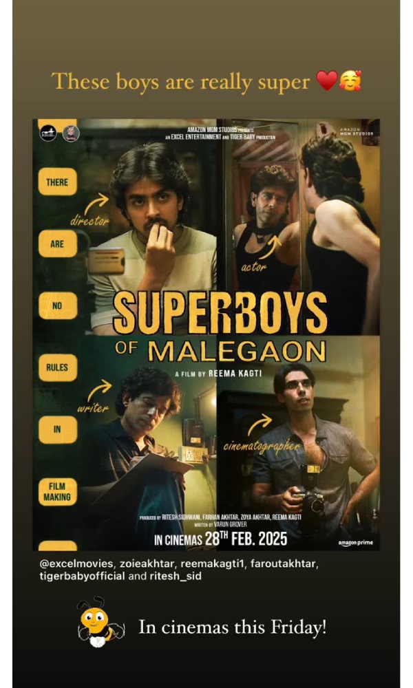 Celebs Shower Love on Reema Kagti s Superboys of Malegaon Celebs Shower Love on Reema Kagti s Superboys of Malegaon