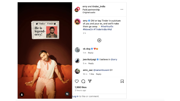 Tinder s Move On Campaign In India Encourages Singles