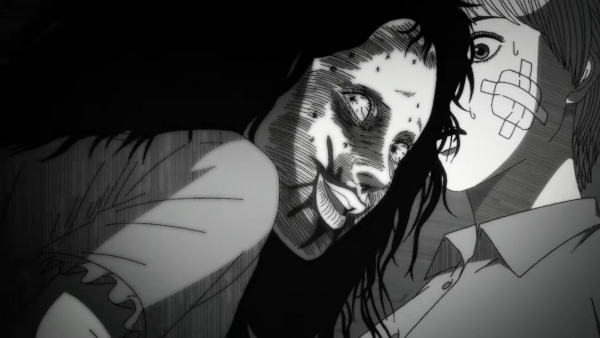 Uzumaki Animated TV Series Horror At Hospital Clip