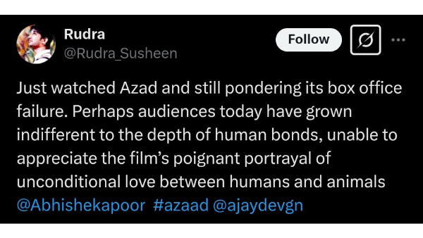 Azaad OTT Release Aaman-Rasha s Debut Film Receives