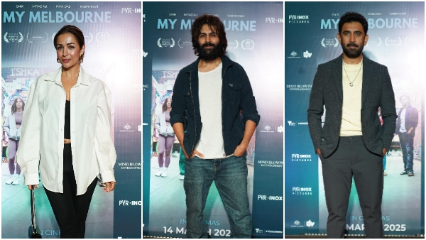 Kartik Aaryan Malaika Grace Screening Of My Melbourne