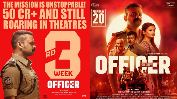 Officer On Duty Box Office Collection Surpassed 50 Crore WW