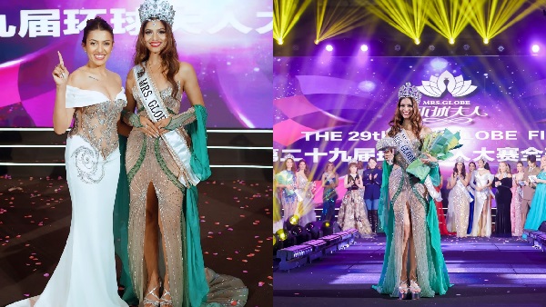 Mrs Globe 2025 Winner Name Photo Who Is Anuradha Garg