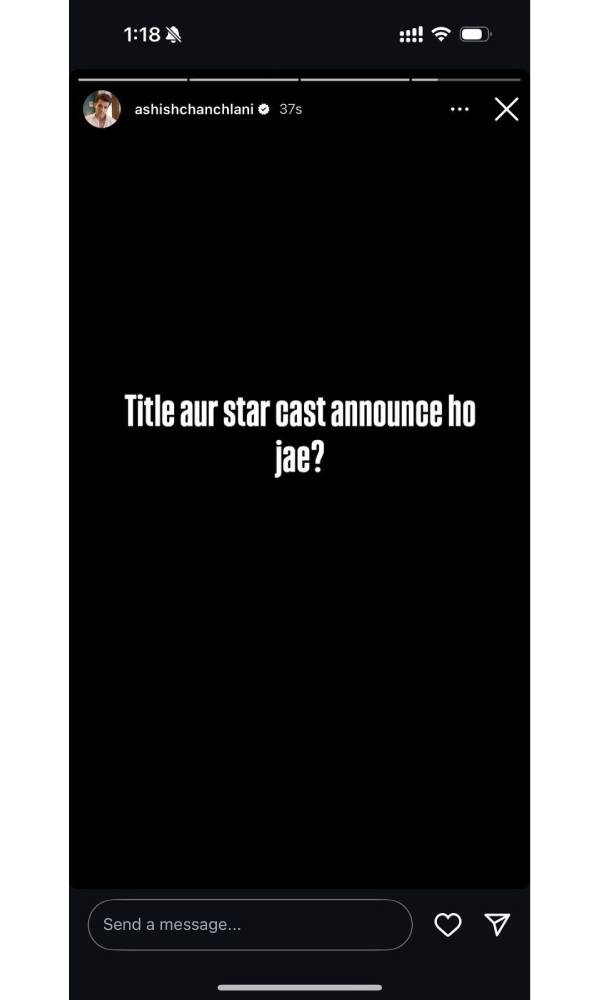 Influencer Turned Director-Producer Ashish Chanchlani Teases