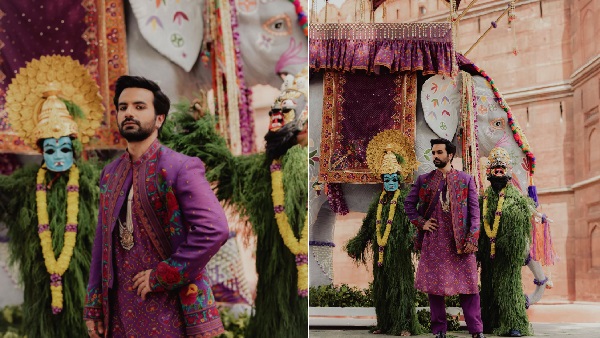 Ayush Mehra Looks Regal In Vibrant Attire Ayush Mehra Looks Regal In Vibrant Attire