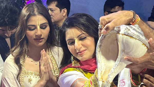 Bhagyashree And Avantika Dassani Along With Abhimanyu Dassan