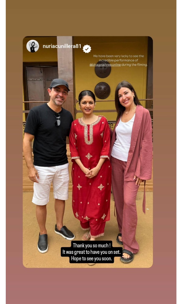 Bhagyashree Earns A New Admirer In Football Legend Xavi Bhagyashree Earns A New Admirer In Football Legend Xavi