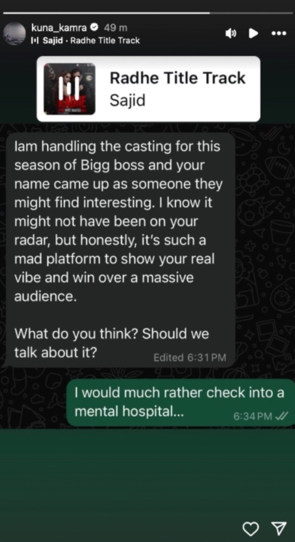 Entertainment Live Updates: Kunal Kamra Rejects Bigg Boss