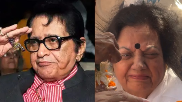 Manoj Kumar Funeral Actor s Wife Breaks Down Bidding Adieu