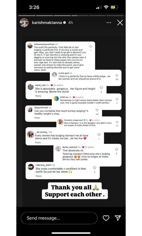 Karishma Tanna Calls Out Negativity On Social Media