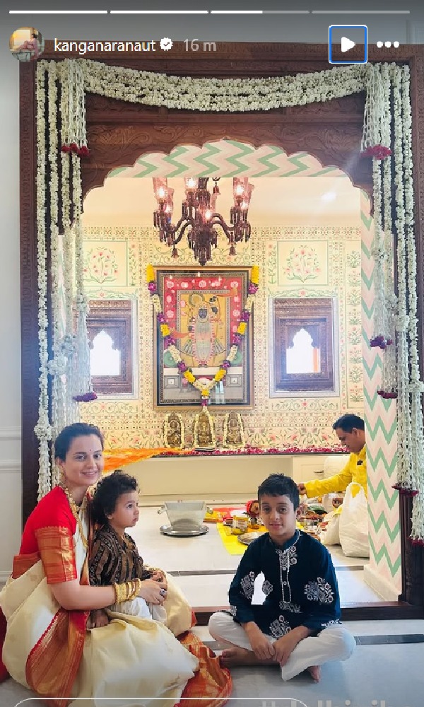 Kangana Ranaut Moves To Delhi MP House Kangana Ranaut Moves To Delhi MP House