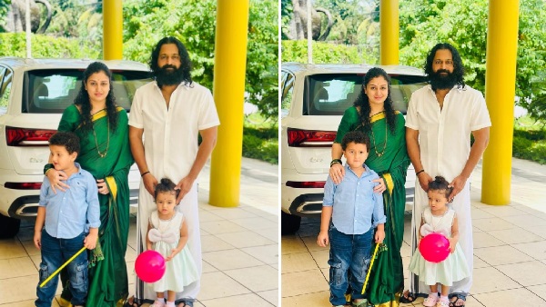 Rishab Shetty Celebrates The Birthday Of His Son Rishab Shetty Celebrates The Birthday Of His Son