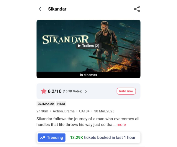 The Sikandar Craze Continues To Rise The Sikandar Craze Continues To Rise