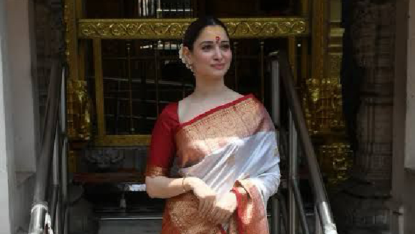 Tamannaah Bhatia Exudes Elegance In Saree