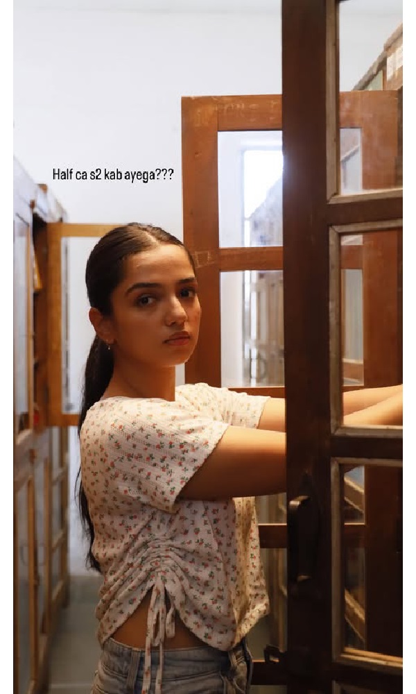 Ahsaas Channa Drops a Hint About Half CA Season 2