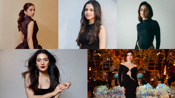 TOP 5 Actresses Who Slayed in Black Outfits