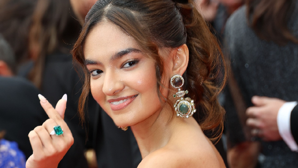 Cannes 2025 Anushka Sen Gives Ode To India-Korea