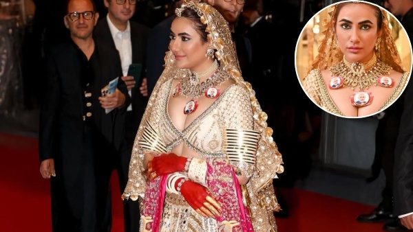Cannes 2025 Ruchi Gujjar s PM Modi Necklace Sparks Buzz Cannes 2025 Ruchi Gujjar s PM Modi Necklace Sparks Buzz