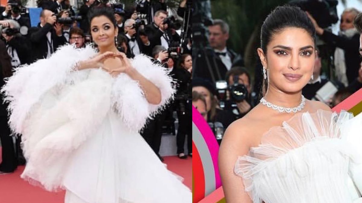Cannes Fashion Faceoff: Back When Aishwarya Rai & Priyanka Chopra Wore  Similar Outfits, CHECK Look | Amid Aishwarya Rai's Cannes 2025 Look, Take A  Look When She Wore White Gown Same As