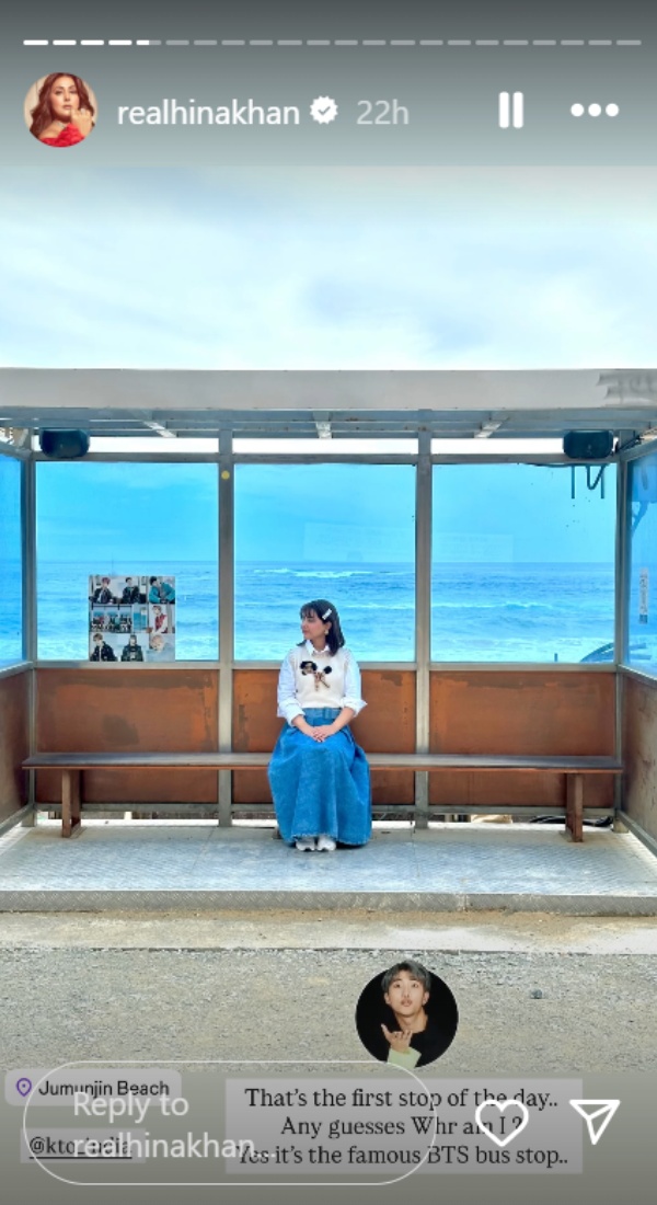 Hina Khan Explores K-Culture In South Korea