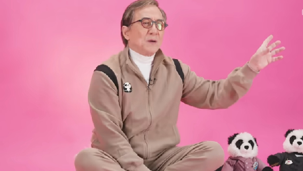 Jackie Chan Meets His Cutest Co-Stars Yet Puppies Jackie Chan Meets His Cutest Co-Stars Yet Puppies