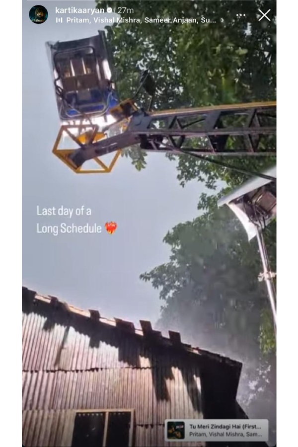 Kartik Aaryan Wraps Up Shoot