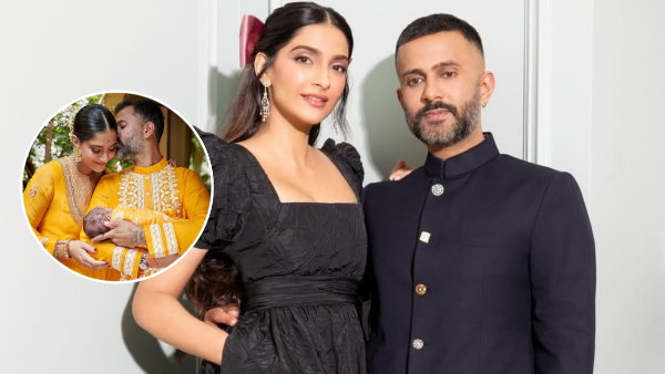 Sonam Kapoor-Anand Ahuja Son Vayu Full Face Pic