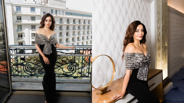 Cannes 2025 Nehha Pendse Channels Old Hollywood Glamour