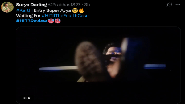 Nani s HIT 3 Climax Karthi s Introduction Scene Goes VIRAL