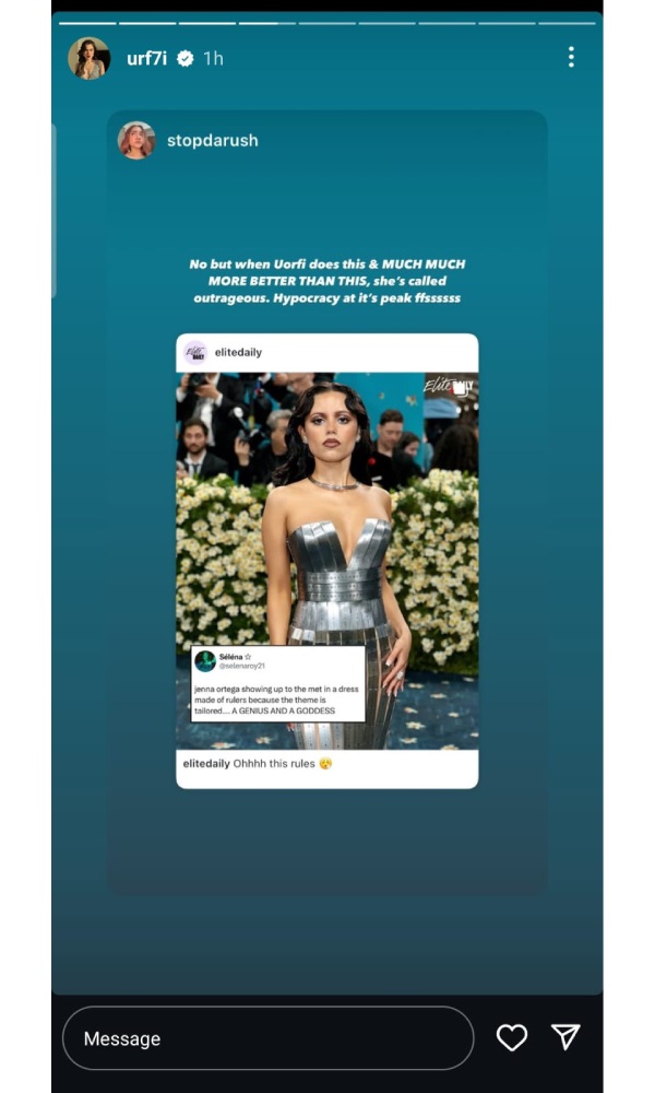 MET Gala 2025 Fans Feel Uorfi Javed Would Have Done