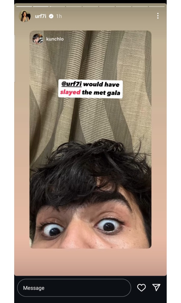 MET Gala 2025 Fans Feel Uorfi Javed Would Have Done