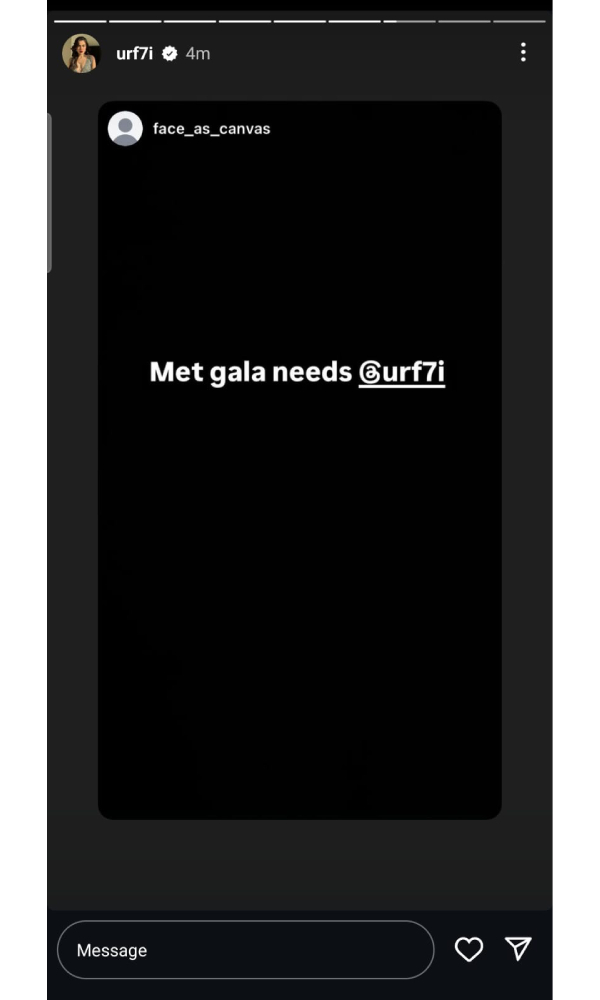 MET Gala 2025 Fans Feel Uorfi Javed Would Have Done