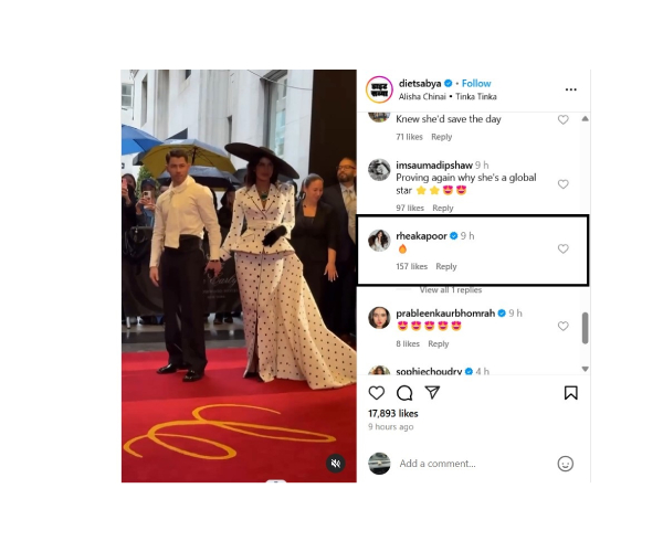 MET Gala 2025 Rhea Kapoor Approves Of Queen Bee Priyanka MET Gala 2025 Rhea Kapoor Approves Of Queen Bee Priyanka