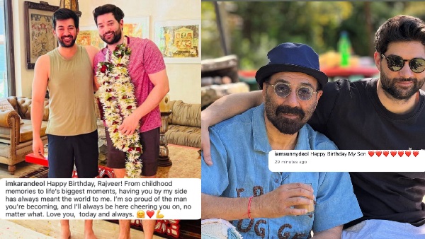 Actor Karan Deol s Heartfelt Birthday Wish For Rajveer Deol Actor Karan Deol s Heartfelt Birthday Wish For Rajveer Deol