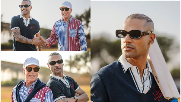 Shikhar Dhawan and Tommy Hilfiger Spotted Together