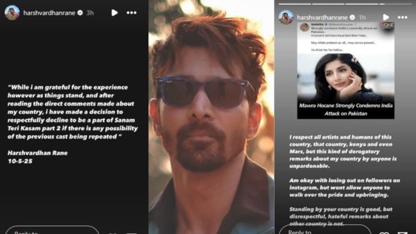 Harshvardhan Rane Condemns Pakistani Actress Mawra Hocane