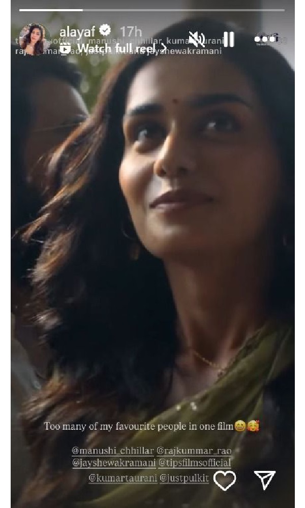 Alaya F Gives Big Shoutout To Maalik