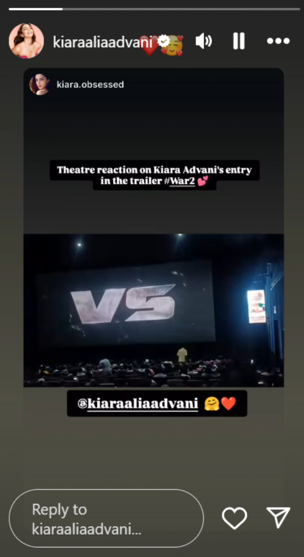 Kiara Advani Shares Excitement For War 2
