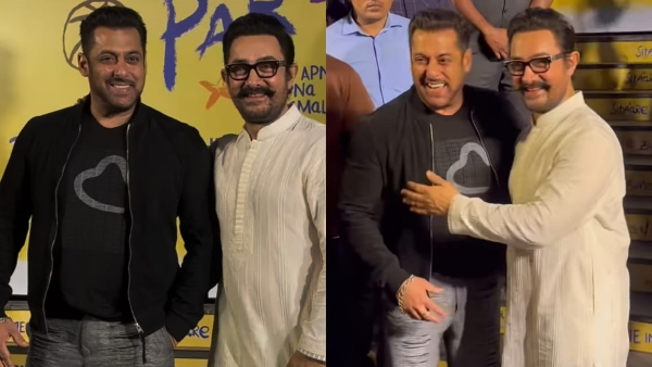 Aamir Khan-Salman Khan At Sitaare Zameen Par Premiere