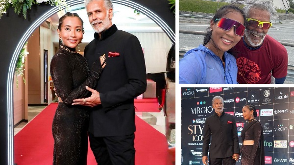 Milind Soman And Ankita Konwar Crowned Fittest Jodi