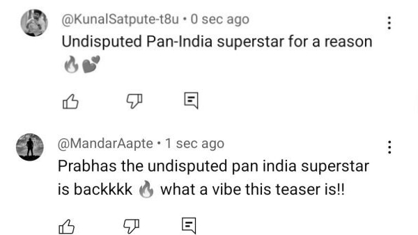 The Raja Saab Teaser Release The Raja Saab Teaser Release