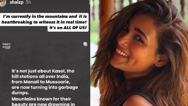 Shalini Pandey Raises Her Voice Against Mountain Garbage