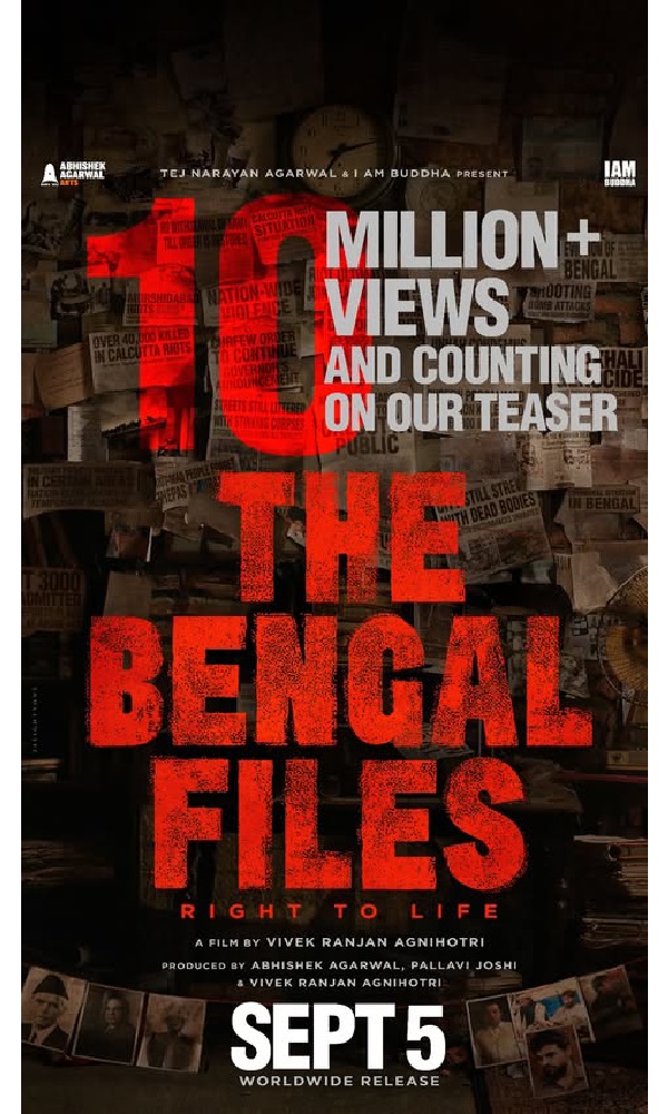 Vivek Ranjan Agnihotri s The Bengal Files Teaser