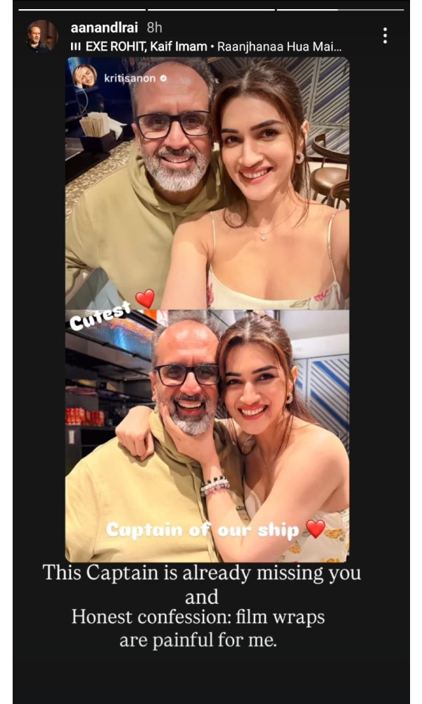 Aanand L Rai Gets Candid As Tere Ishk Mein Wraps