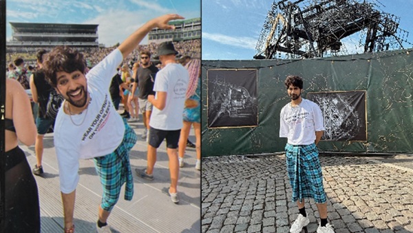 Ankush Bahuguna s Style Statement At Tomorrowland