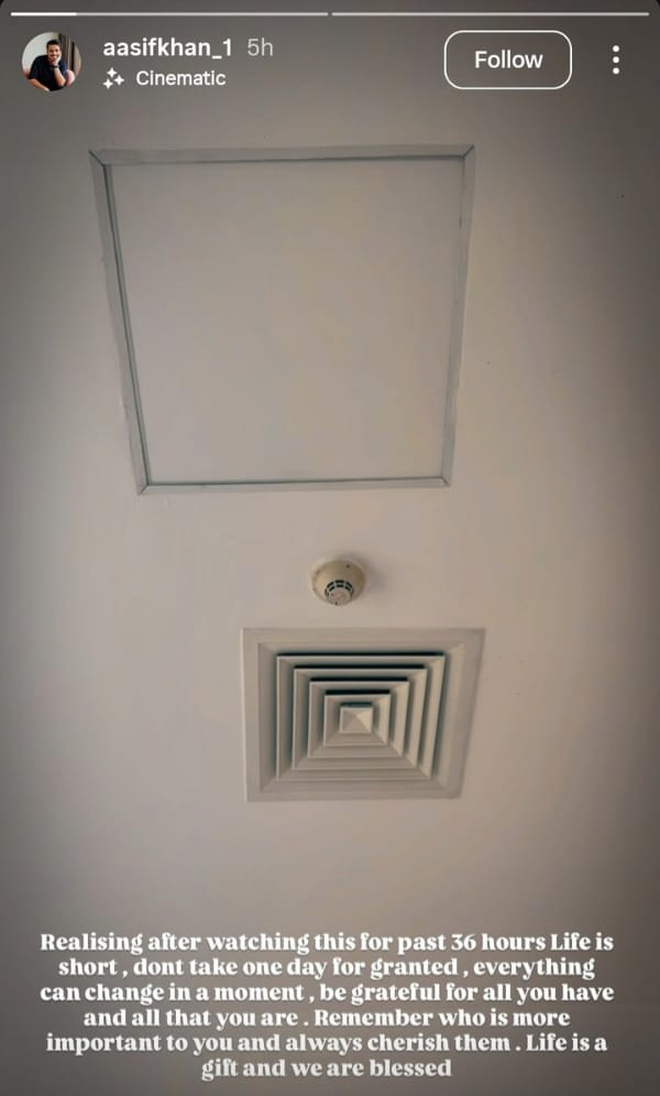 Asif Khan Instagram Story Asif Khan Instagram Story