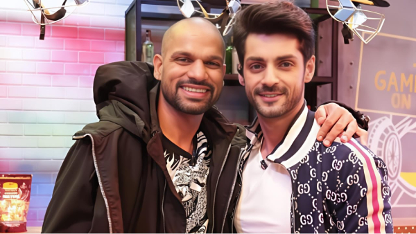Karan Wahi Reunites With Shikhar Dhawan As Host Karan Wahi Reunites With Shikhar Dhawan As Host