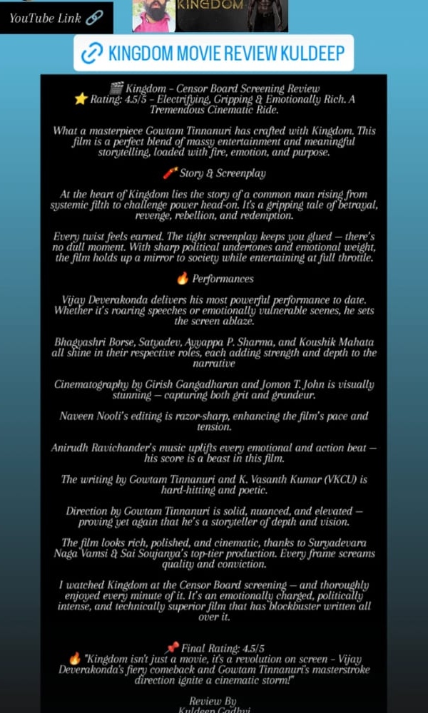 Kingdom First Review