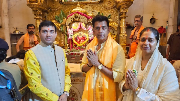 Ravi Kishan Rings in Birthday with Siddhivinayak Visit