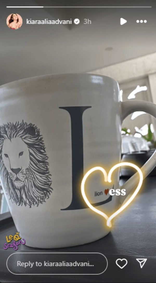 Kiara Advani Pregnancy New Post Sparks Gender Question